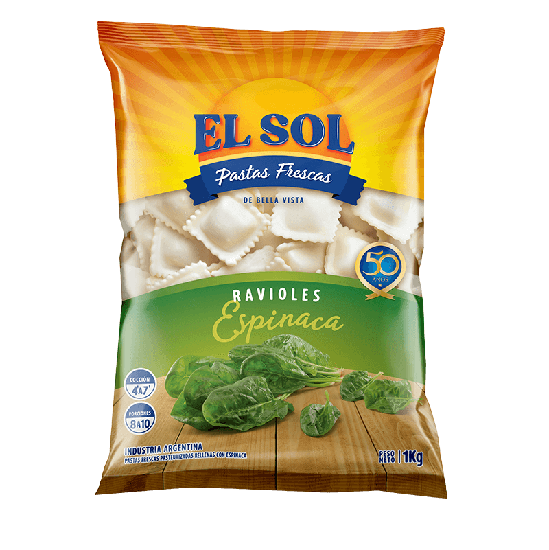 Ravioles de Espinaca