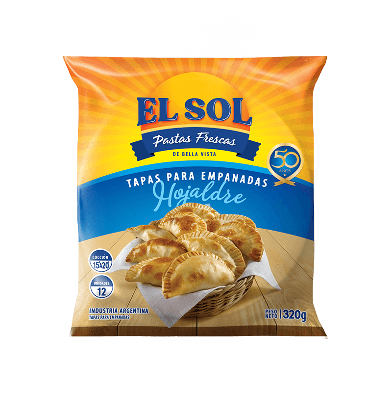 Tapas para Empanada Hojaldre