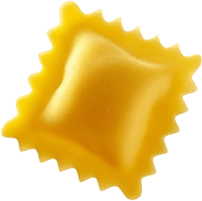 Ravioli decorativo