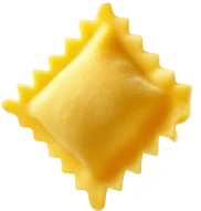 Ravioli decorativo